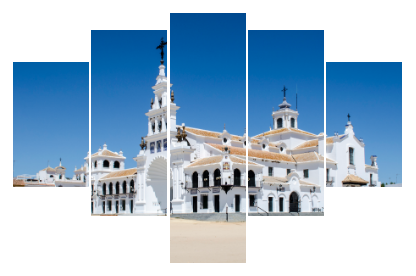 Split canvas prints - Diamond-L